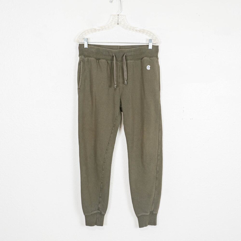 Champion x Todd Snyder Sweatpant Joggers in olive terry size Small